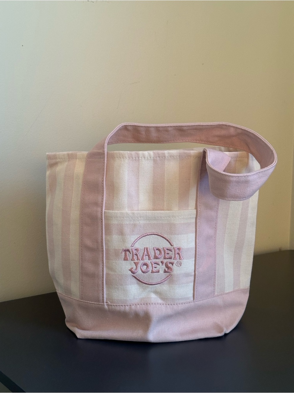 TRADER’S JOE Pastel Mini Tote SET OF 4 - Picture 11 of 15
